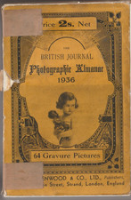 1936 The British Journal Photographic Almanac Ads Gravure Pictures London
