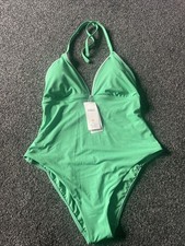 Ladies M&S Green Plunge