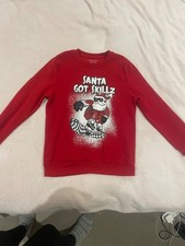 Boys red Santa christmas