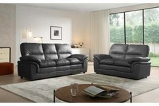 Leather Sofa Suite 3+2+1