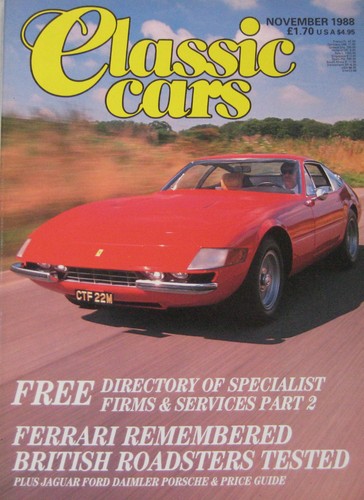 Classic cars november 1988 - classic,
