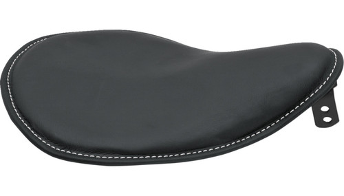 Black small spring solo seat - black,