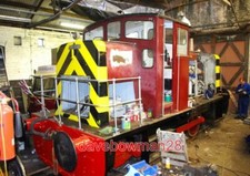 PHOTO  RUSTON DIESEL LOCO IN