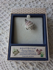 NIB Equilibrium silver plated country collection hedgehog brooch