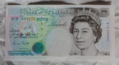 Bank england 5 - bank, £5