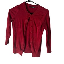 Maurices Y2k Red Button Front