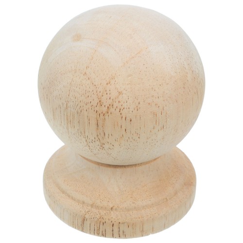 Wood carved finial wooden - carved, finial: