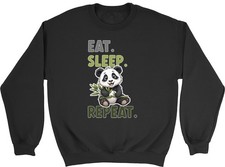 Eat Sleep Panda Repeat Kids