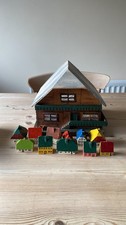 German Putz house Erzgebirge