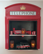 RED TELEPHONE BOX BOOTH KIOSK