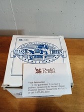 Vintage Reader's Digest Collector's Set of 4 Classic Trucks 1990's In Box 