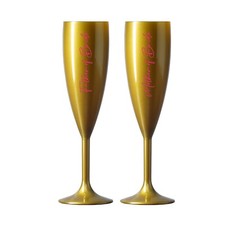 Champagne flute glass bride - champagne,
