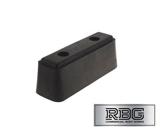 Rubber buffer 250mm heavy - 1x,