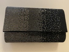 Moda in Pelle Diamanté Clutch Bag