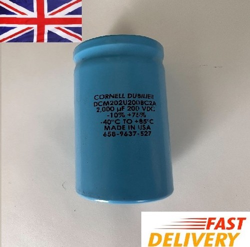 Cornell dubilier 2000uf - cornell,