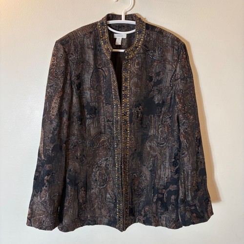 Chico nehru paisley - nehru, blazer