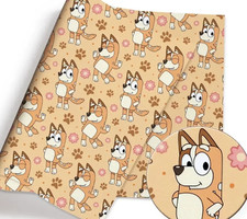 Polycotton Fabric with Bluey