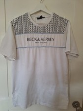 Mens Beck & Hersey L white