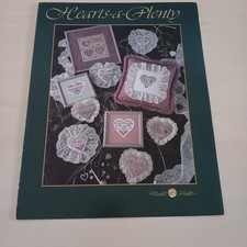 Mill Hill Hearts-a-Plenty Beaded Cross Stitch Pattern Booklet by Jill Siegler