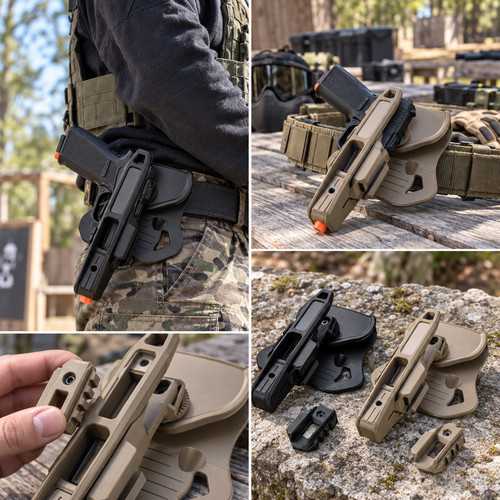 Tactical airsoft pistol - tactical,