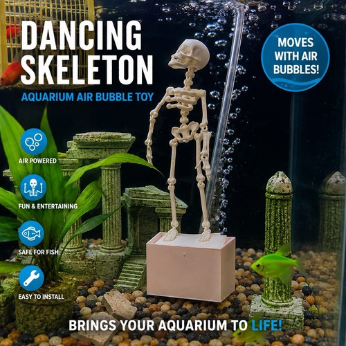 Dancing skeleton aquarium - dancing,