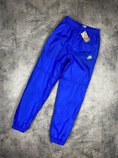 Nike DEADSTOCK Vintage 80s Double Swoosh  Joggers Nylon Pants Blue  Men’s Size S