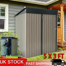 5x3ft Small Garden Shed Pent