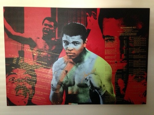 Steve kaufman muhammad ali - kaufman,,