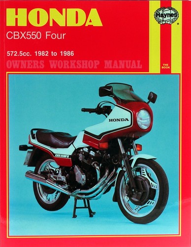 Honda cbx550 four haynes - honda,