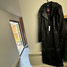 leather jacket Long XL