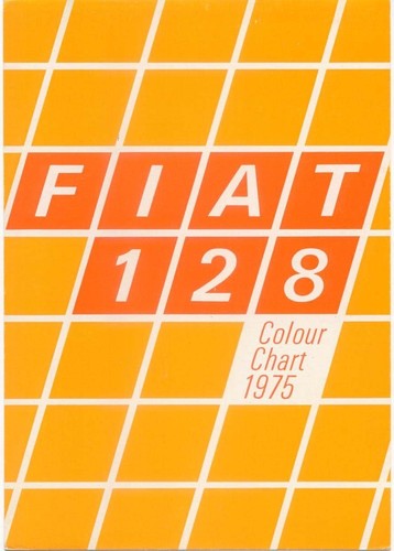 Fiat 128 1100 - 1300, colour