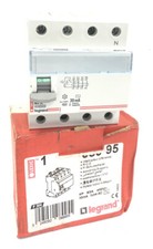 Legrand 4-Pole 63Amp DIN Rail RCD Circuit Breaker 30mA 08995
