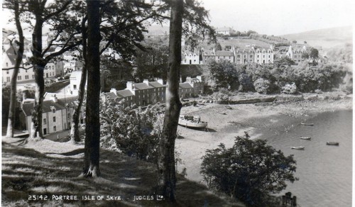 Portree skye sepia - rp, old