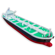 Modern Oil Tanker Ship Model -