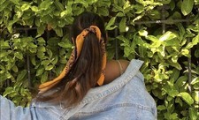 Accessory Scarf Orange And