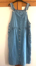 Levi's Tico  Women's Blue Denim Dungaree Dress Size L