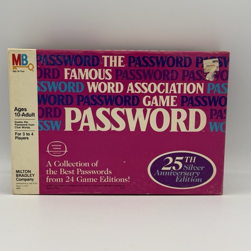 1986 password game 25th - 1986,