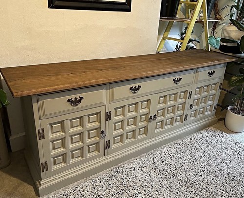 Refinished toledo sideboard - refinished,