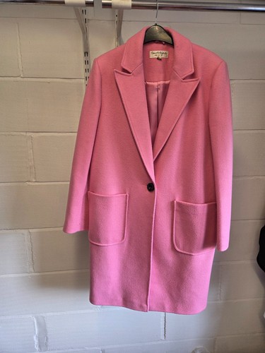 Ladies coat pink - coat,