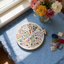 1pc doodles diy embroidery - doodles,