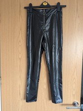 Shein girls black latex