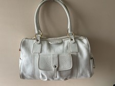 TODS real leather ladies white