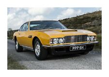 Aston Martin DBS 1970 The Persuaders A4 Brett Sinclair poster Choice of frame