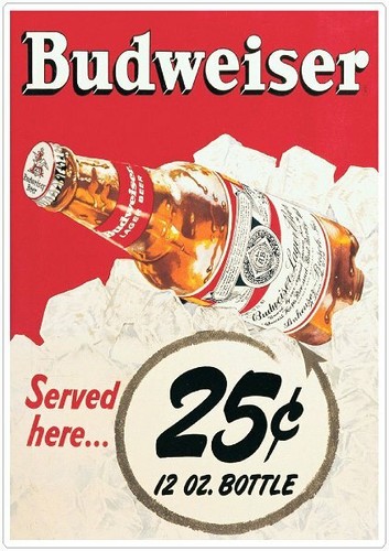 Budweiser retro lager bitter - budweiser,