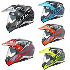 Wulfsport Optima Dual Sport Motorcycle Helmet Off-Road Adventure Trials Quad