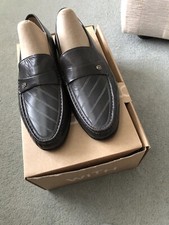 Men’s Shoes Size 7E Moccasins Barker Of Earls Barton Brown Brand New. 