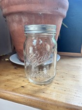  12oz / Pint clear Ball Mason Jars American Heritage x 1