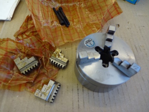 Burnerd 3jaw chuck - lathe,
