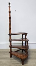 Vintage Yew Wood Spiral