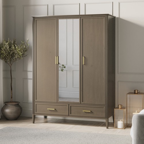 Large dark wood door - wood, 3